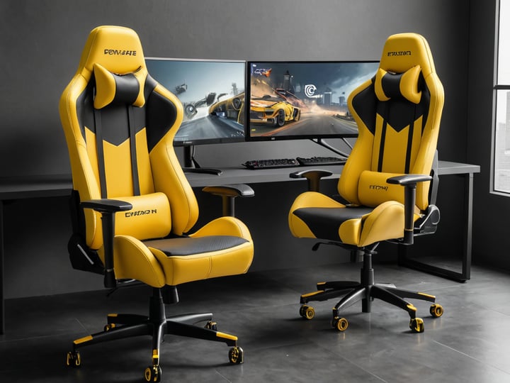 Yellow Gaming Chairs-3