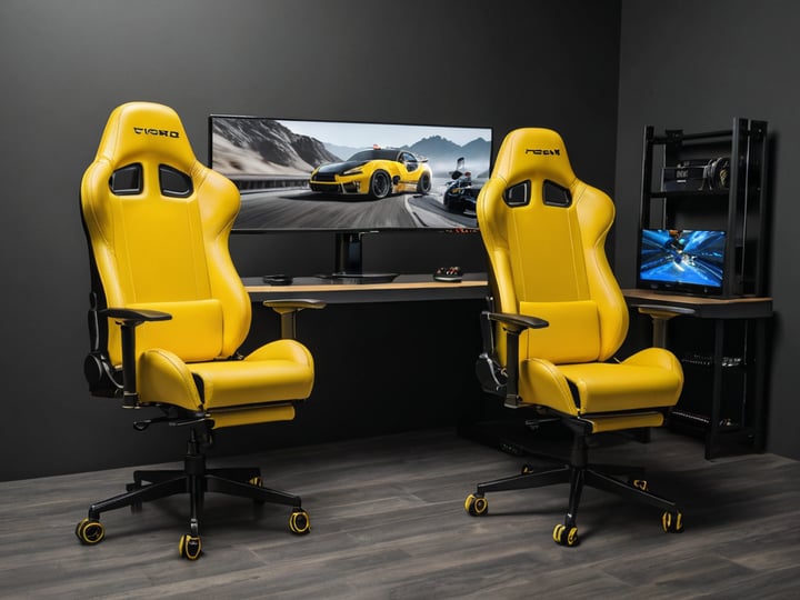 Yellow Gaming Chairs-4