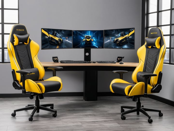 Yellow Gaming Chairs-5