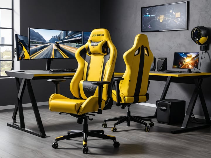 Yellow Gaming Chairs-6