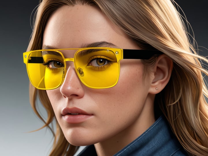 Yellow Gaming Glasses-2