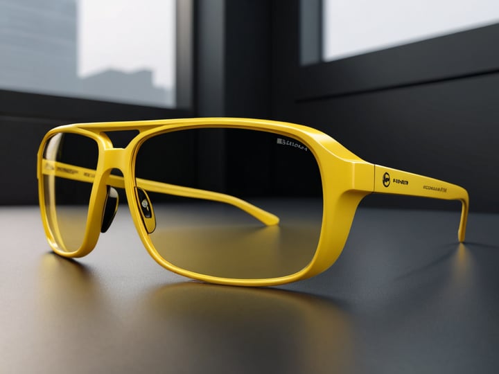 Yellow Gaming Glasses-4