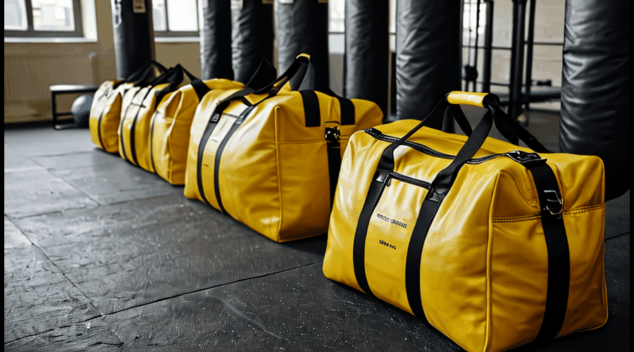 Yellow Gym Bags