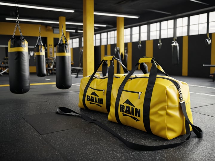 Yellow Gym Bags-2