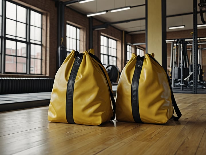 Yellow Gym Bags-6