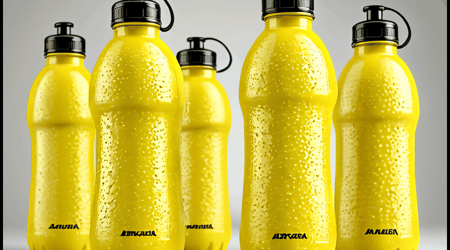 Yellow Water Bottles