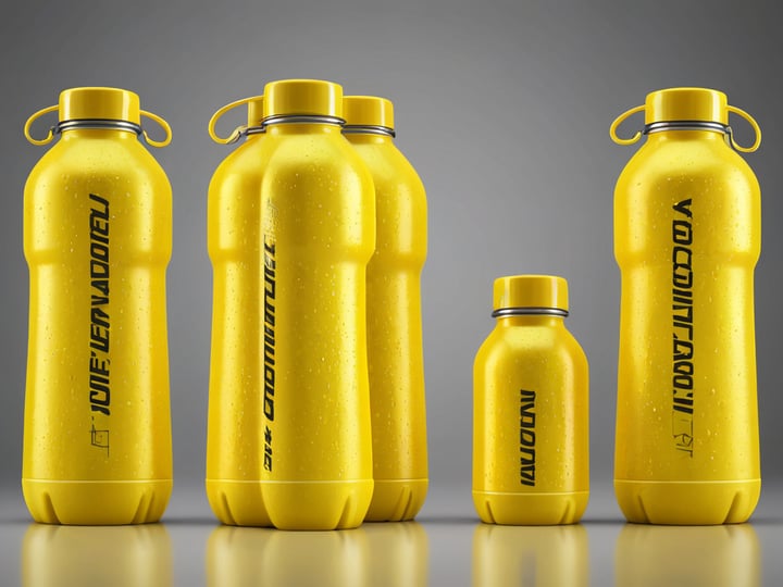 Yellow Water Bottles-2