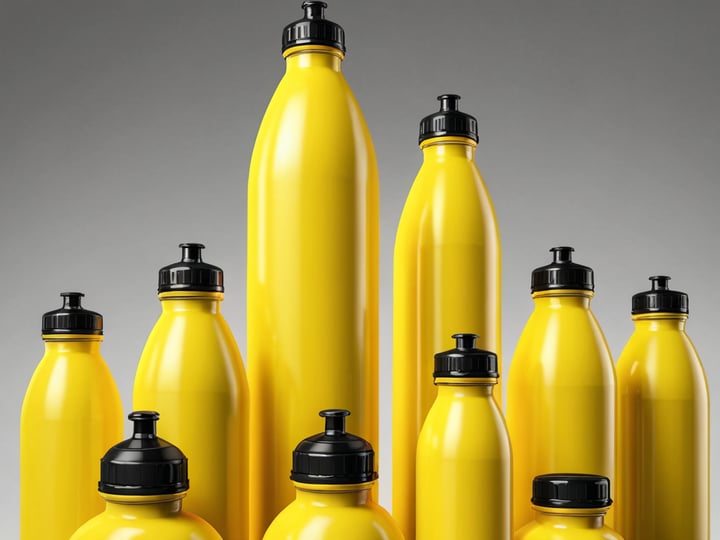 Yellow Water Bottles-4