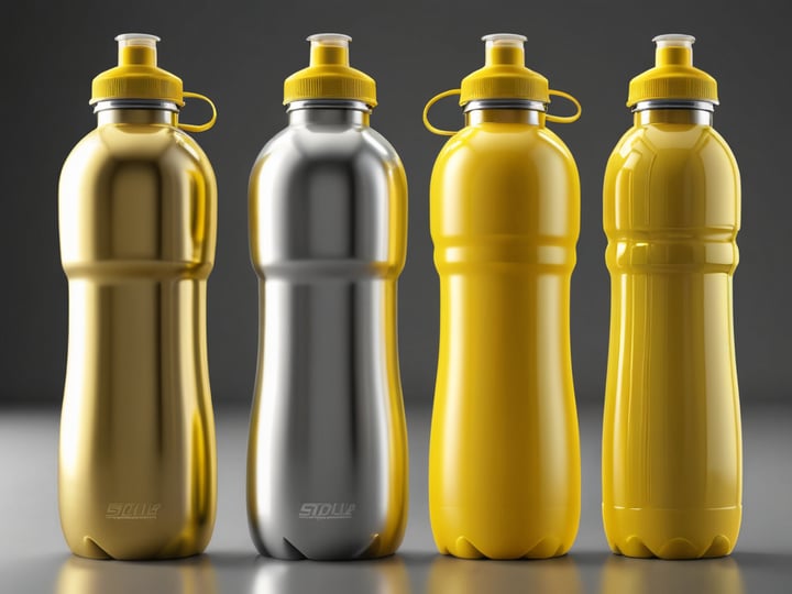 Yellow Water Bottles-6