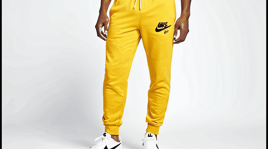 Yellow Nike Sweatpants