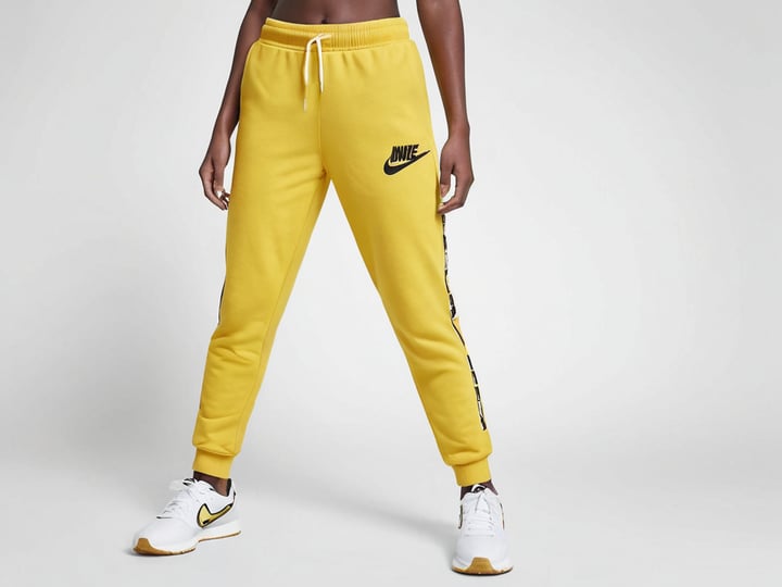 Yellow-Nike-Sweatpants-3