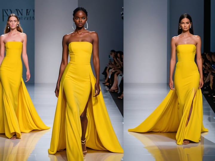 Yellow-Strapless-Dresses-2