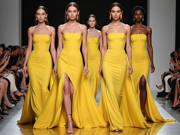 Yellow-Strapless-Dresses-3