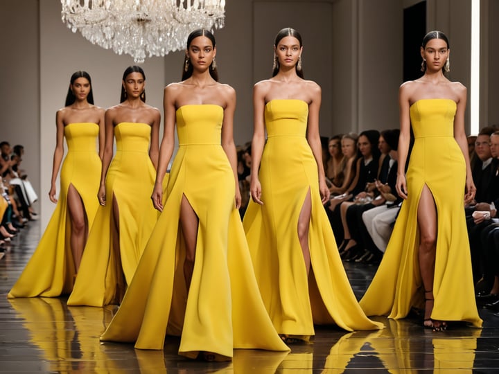 Yellow-Strapless-Dresses-5