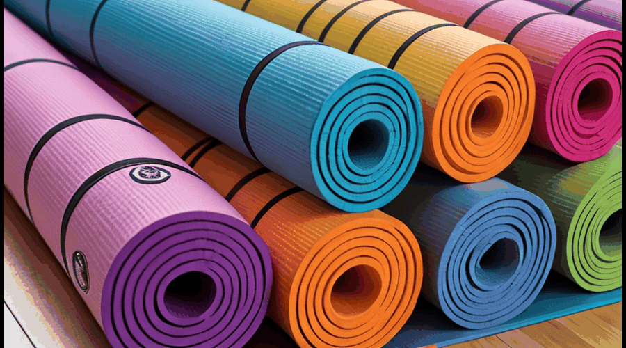 Yoga Mats with Alignment Lines
