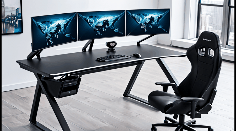 Discover the best Z-shaped gaming desks in our comprehensive product roundup. From ergonomic designs to spacious surfaces, our guide will help you find the perfect desk for your gaming setup.