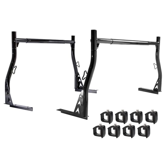 aa-racks-model-x33-low-profile-pickup-truck-ladder-racks-with-8-non-drilling-c-clamps-steel-utiity-t-1