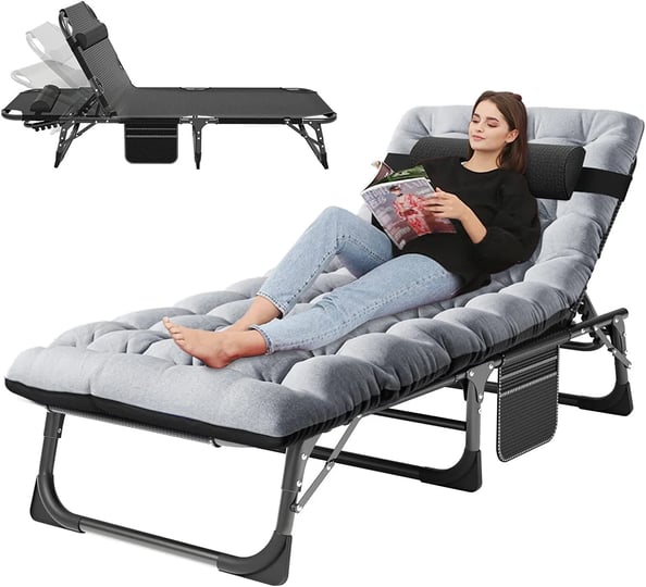 aboron-portable-folding-camping-cot-with-2-sided-mattress-pillow-adjustable-4-position-adults-reclin-1