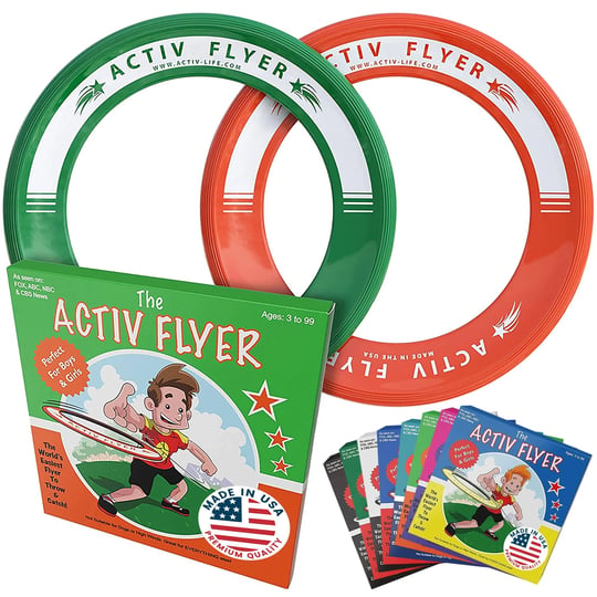 activ-life-best-kids-ring-frisbees-green-orange-play-ultimate-toss-games-1