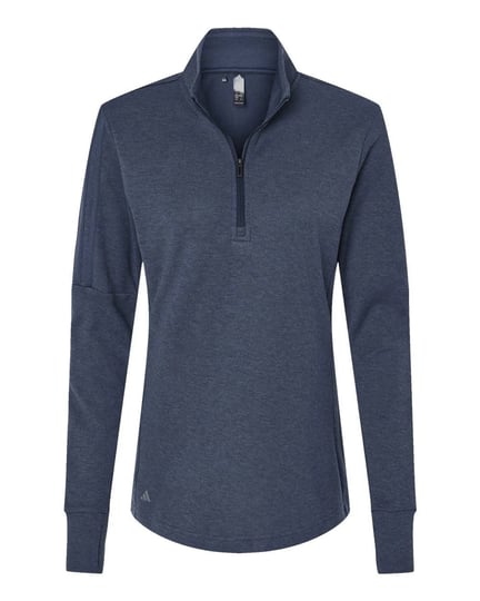 adidas-a555-womens-3-stripes-quarter-zip-sweater-collegiate-navy-melange-2xl-1