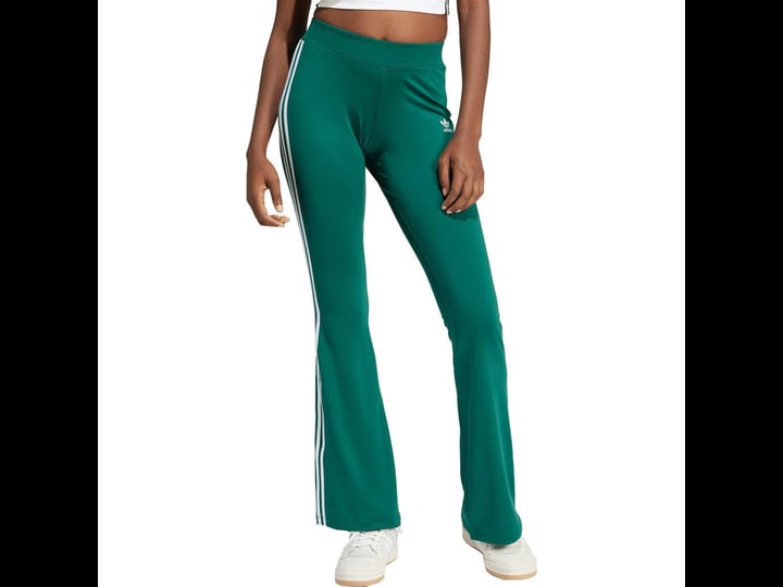 adidas-flared-leggings-green-m-womens-originals-pants-1