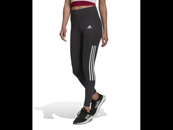 adidas-leggings-sz-m-3-stripe-high-rise-tight-with-mesh-gray-1