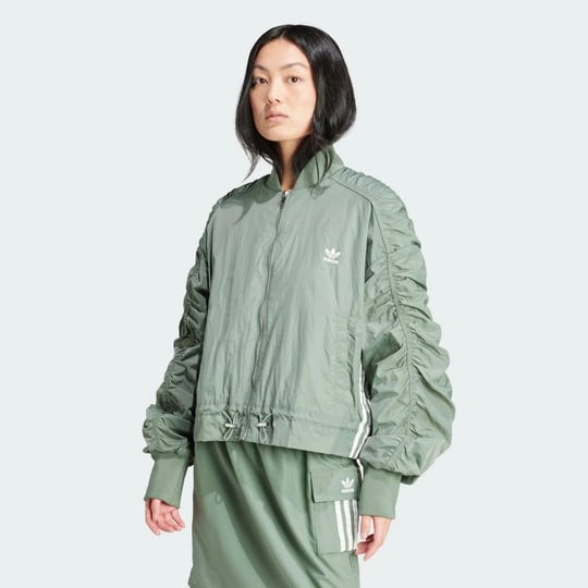 adidas-lightweight-bomber-womens-jacket-green-1