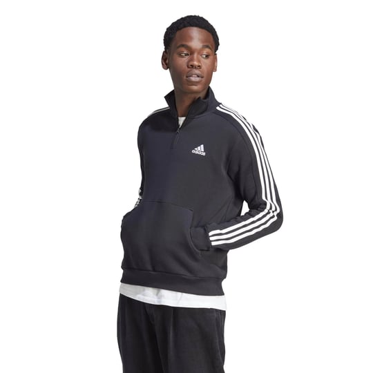 adidas-mens-essentials-fleece-3-stripes-1-4-zip-1