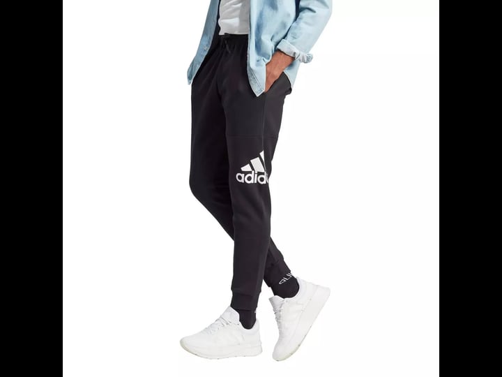 adidas-mens-essentials-fleece-tapered-cuff-big-logo-pants-black-s-1