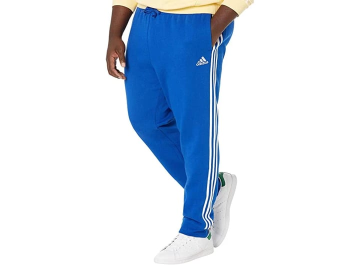 adidas-mens-fleece-jogger-pants-royal-wht-size-3xlt-1