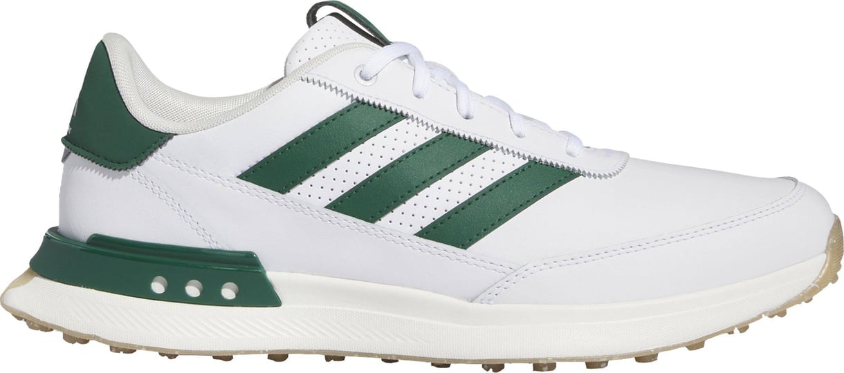 adidas-mens-s2g-spikeless-leather-golf-shoes-size-9-white-green-1