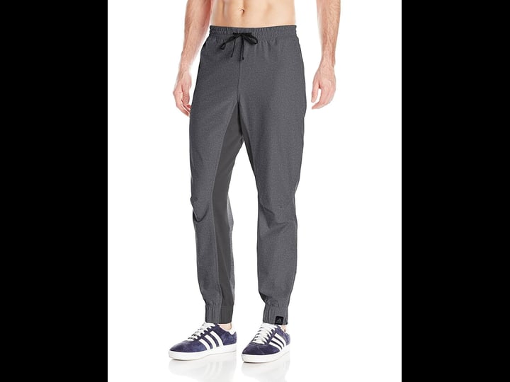 adidas-mens-standard-1-tech-jogger-pant-heathered-black-1
