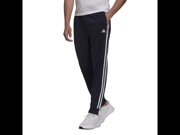 adidas-mens-warm-up-tricot-tapered-3-stripes-track-pants-black-white-1