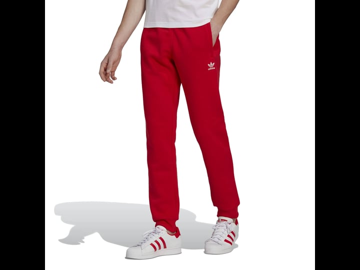 adidas-originals-mens-trefoil-essentials-pants-small-red-1
