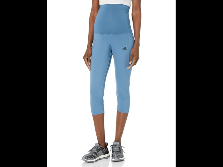 adidas-womens-3-4-sport-tights-maternity-blue-black-xl-1