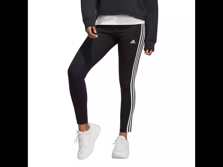 adidas-womens-essentials-3-stripes-high-waist-leggings-size-medium-1