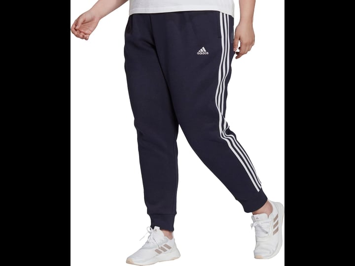 adidas-womens-essentials-fleece-3-stripes-pants-xl-ink-white-1
