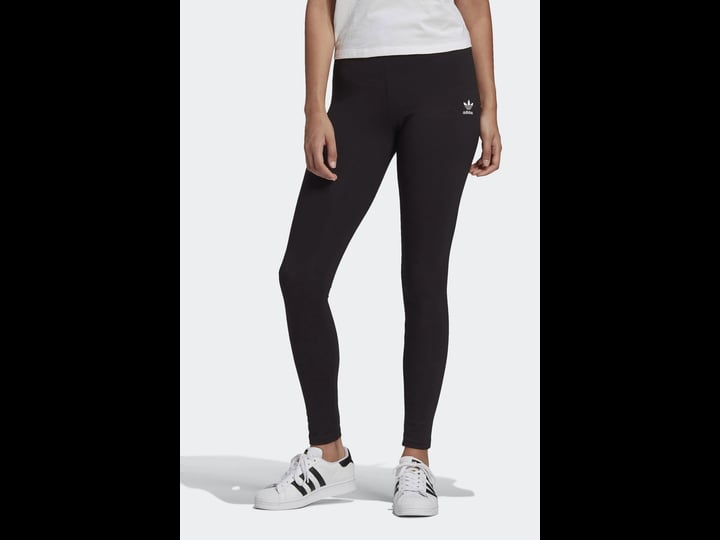 adidas-womens-high-waisted-trefoil-tights-black-size-xs-1