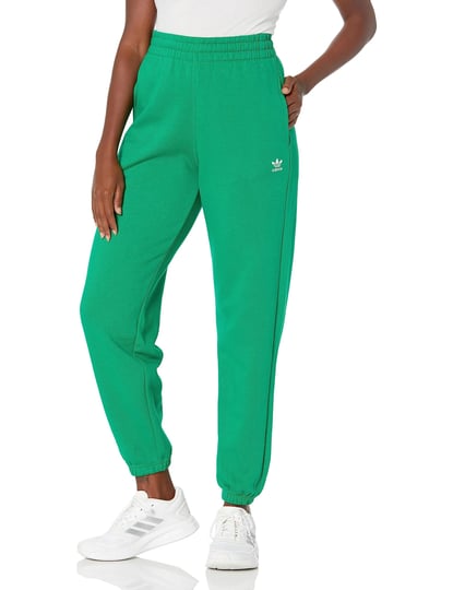adidas-womens-originals-essentials-fleece-joggers-green-l-each-1