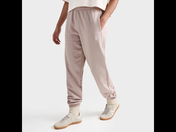 adidas-womens-originals-essentials-fleece-joggers-in-beige-wonder-taupe-size-xs-cotton-polyester-fle-1