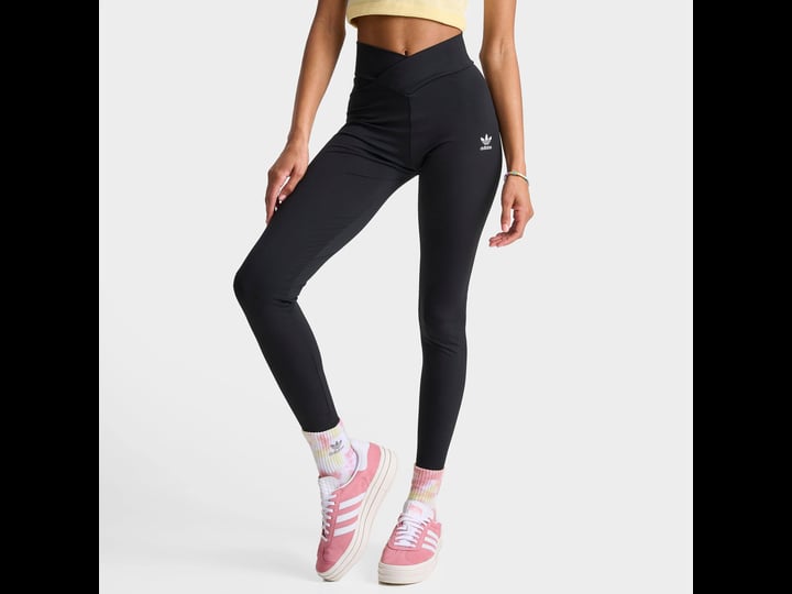 adidas-womens-originals-high-waisted-leggings-in-black-black-size-medium-polyester-1
