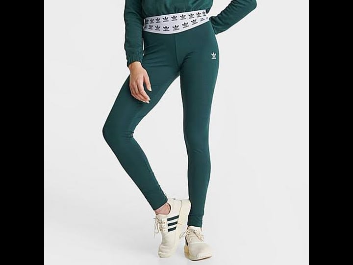 adidas-womens-originals-trefoil-tape-leggings-in-green-mineral-green-size-xs-cotton-jersey-1