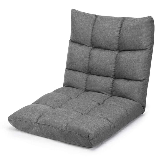adjustable-floor-gaming-sofa-chair-14-position-cushioned-folding-gray-1
