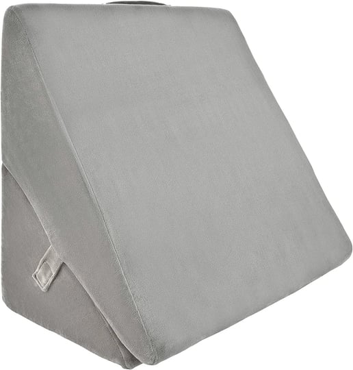 adjustable-memory-foam-reading-sleep-back-support-pillow-gray-1