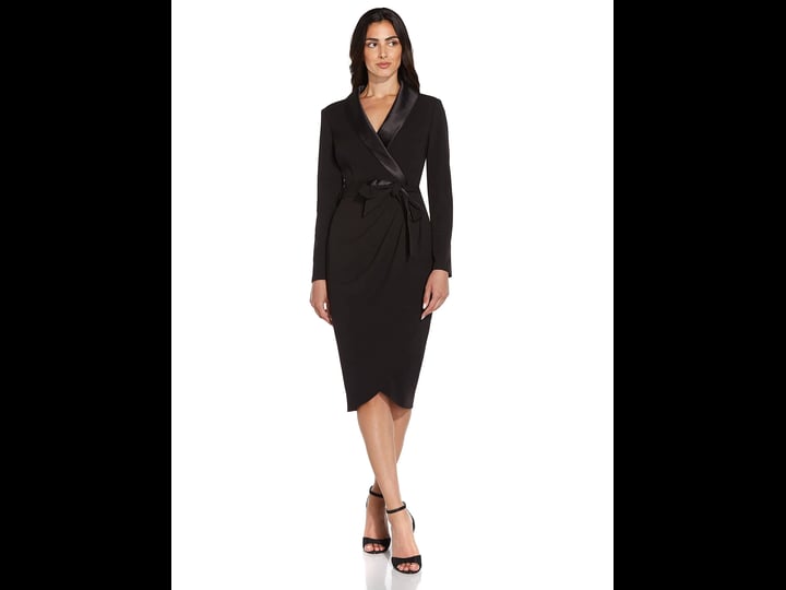 adrianna-papell-knit-crepe-tuxedo-sheath-dress-black-size-17