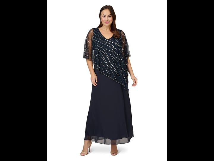 adrianna-papell-womens-plus-size-beaded-popover-midi-dress-1