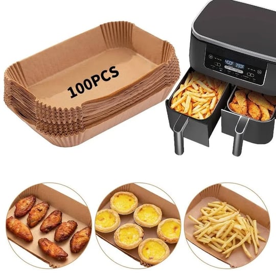 air-fryer-disposable-paper-liner-for-ninja-dual-100pcs-food-grade-air-fryer-parchment-liners-for-nin-1