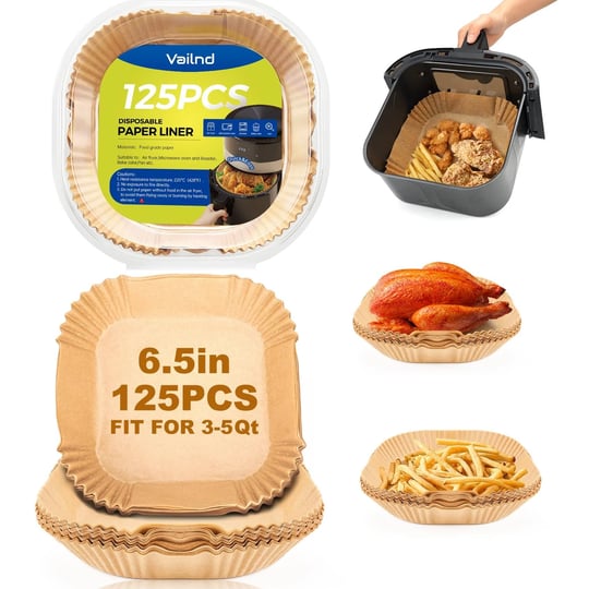air-fryer-paper-liners-125pcs-parchment-paper-air-fryer-disposable-paper-liner-oilproof-waterproof-a-1
