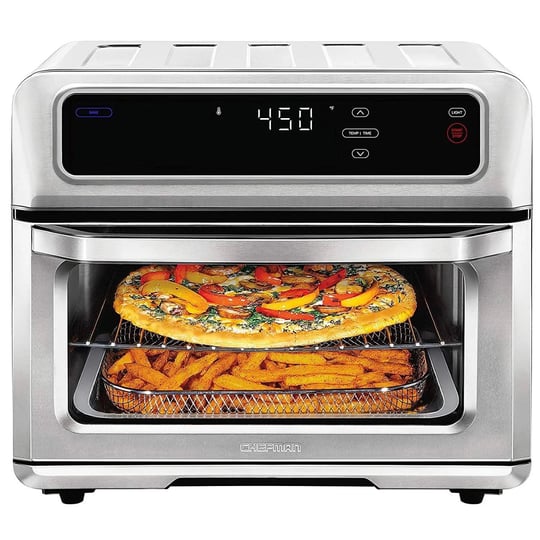 air-fryer-toaster-oven-stainless-steel-20-liter-chefman-1
