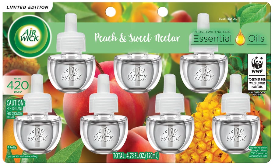 air-wick-plug-in-scented-oil-refill-7-ct-peach-sweet-nectar-air-freshener-essential-oils-1